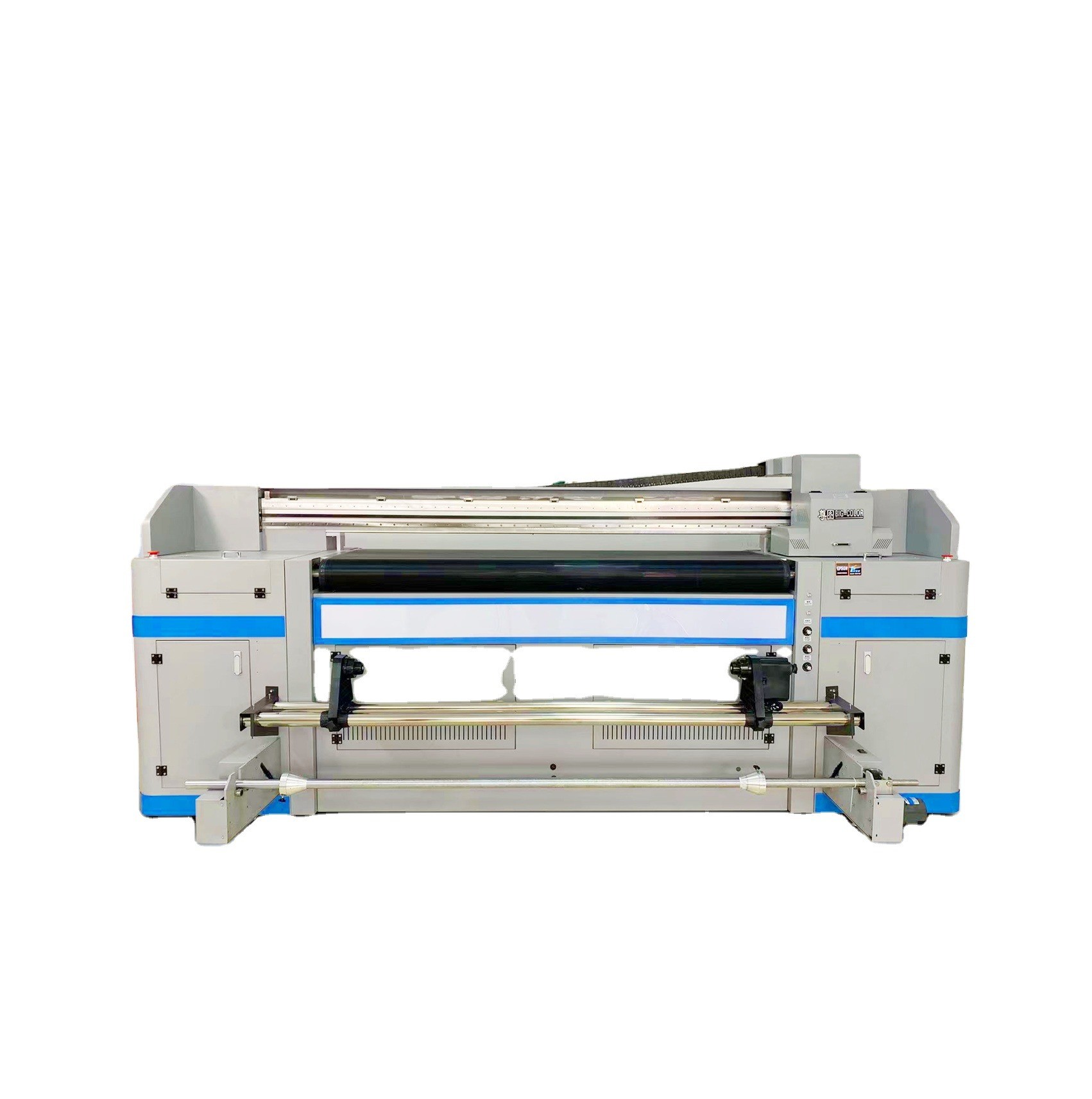 Large Format UV Hybrid Printer for Roll to Roll Leather and Other Materials