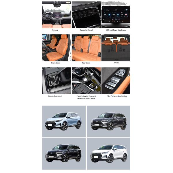 EV BYD Used Cars SUV Powerful Hybrid Car New Energy Vehicles BYD Tang