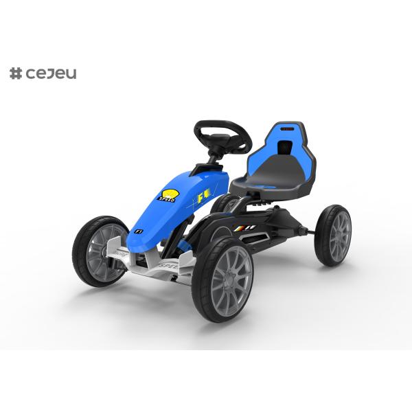 12V Battery Kids Go Karts Stroller for Toddlers Two-Seat Off-Road Car Toy