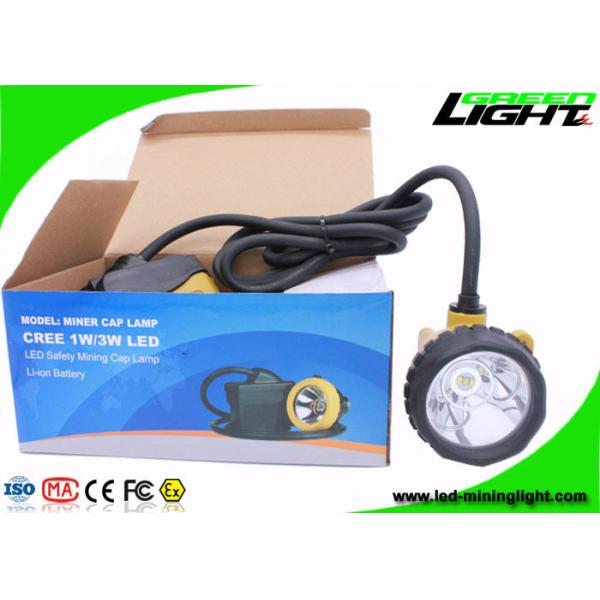 25000 Lux Rechargeable LED Headlamp Explosion Proof Mining Lamp with 10.4 Ah Li-Ion Battery