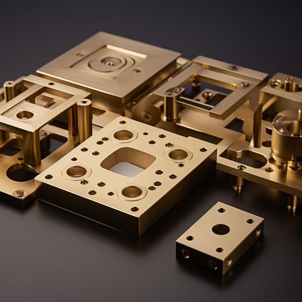 Нестандартные части из латуни с ЧПУ, аэрокосмические компоненты для точного поворота