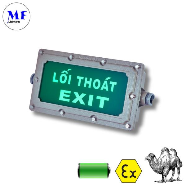 Battery Back up Lamps LED Explosion-Proof Exit Sign Emergency Light 4W WF1 Waterproof