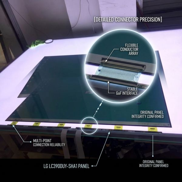 LG 40 Inch Full HD 60Hz TFT Display Panel for TV Replacement and Manufacturing
