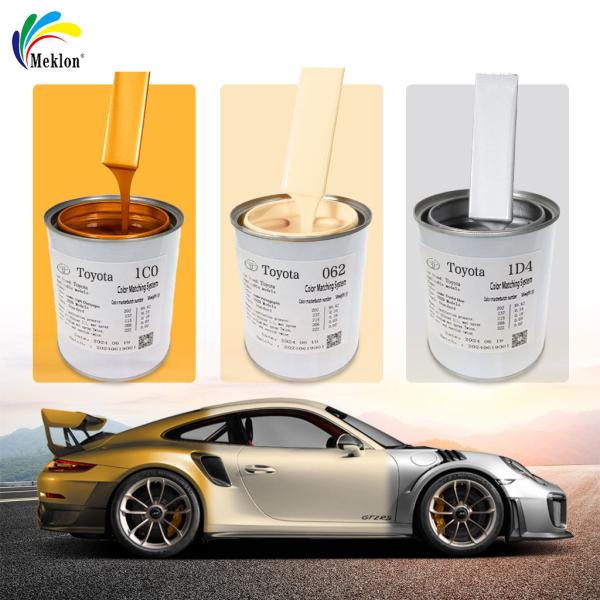 Pintura para coche resistente al desgaste, color champán claro, bajo VOC