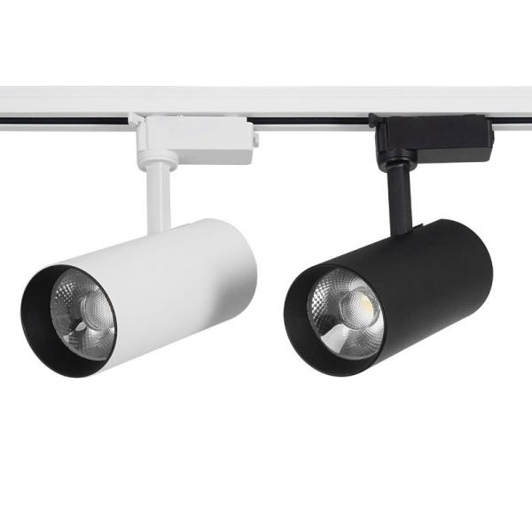 Track Mounted 36w Linear Magnetic Rail Cob Led Track Light for Focus Lamp Art Gallery