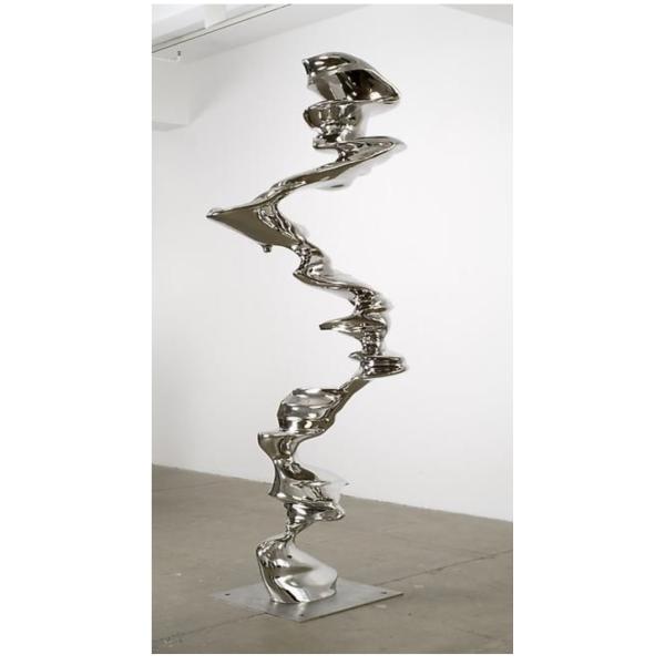 Rockery Mirror Wall Decoration Pendant Pasted 3d Metal Wall Art