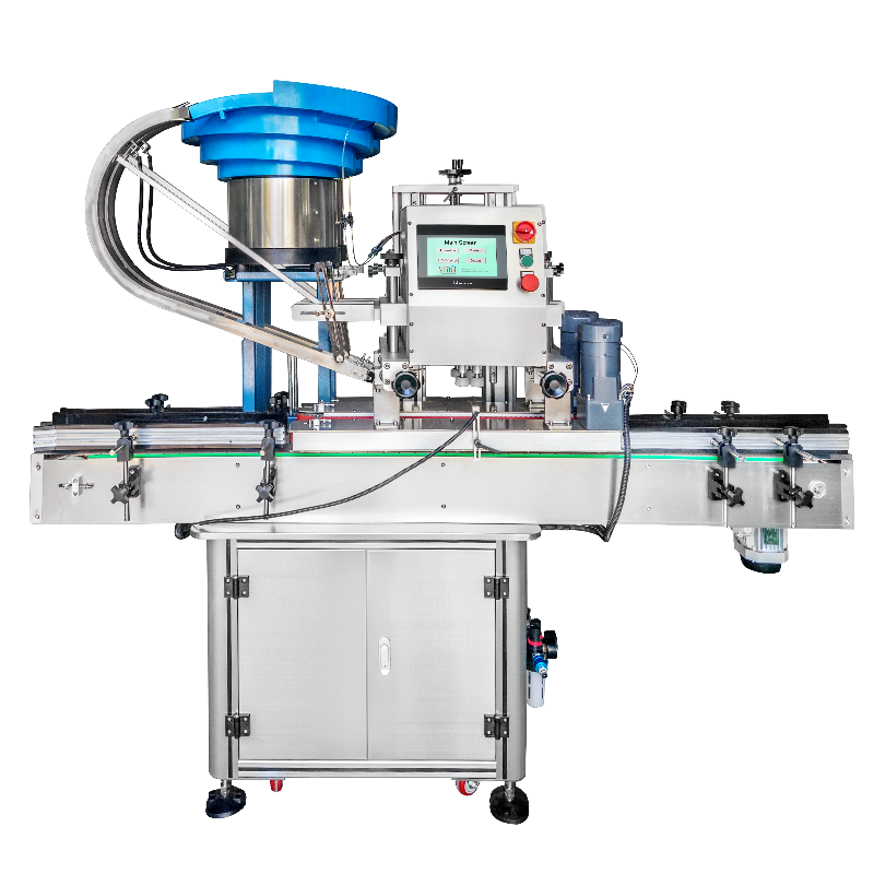 Four Head Monoblock Automatic Capper Machine For Glass Bottle 800W