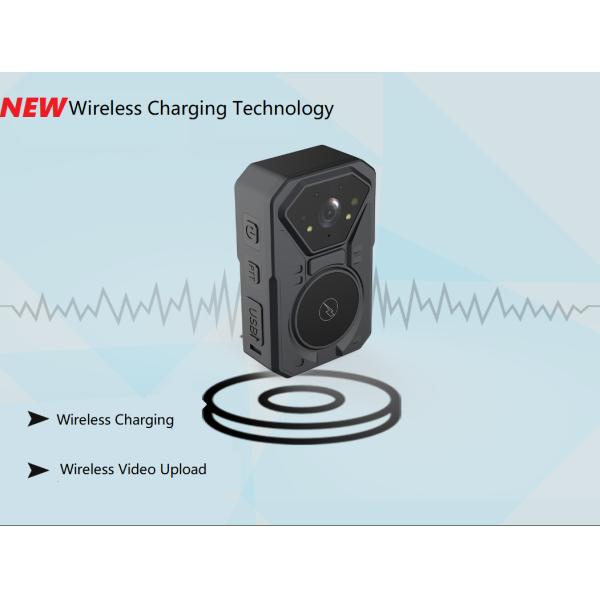 Wifi Gps H265 4G Body Worn Camera Android 9.0 With Face Recognition Wirless Charging