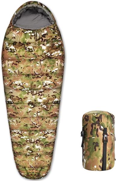 Envelope Military Sleeping Bags, Compression Sack for Cold Weather Travel, Camping, Hiking, Outdoor, Backpacking