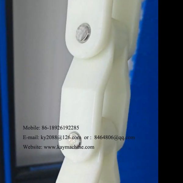 1701TAB plastic keel chain turning 53.3 wide 50 pitch chain plate Tetra Pak conveyor chain  China manufacturer factory producer