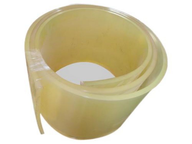 Ширина 100% листа 500mm ~1000mm Pu полиуретана Polyether сини резиновая