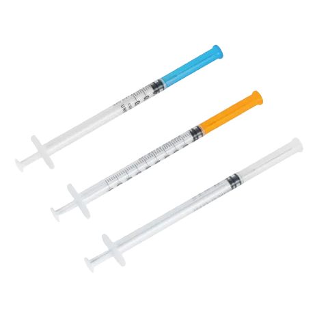 Disposable Low Dead Space Syringe 1ml Medical Full Use Safety Injector With Needle
