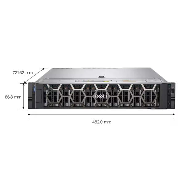 800W*2 PowerEdge R750xs Rack Server with SSD M.2*2/H755 Processor and Power Supply