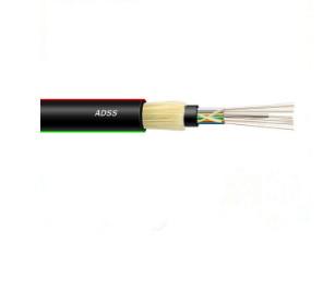 Aerial ADSS Fiber Optic Cable 288 Strand Loose Tube  PE AT