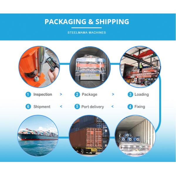 Металл привода с цепной передачей высокой эффективности настилая крышу крен формируя машину 5KW