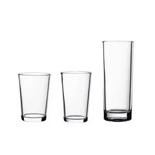 Elegant Business Glass Water Cups