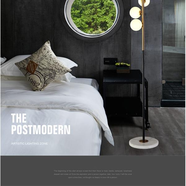 Modern LED living room standing luminaires Nordic lights bedside floor lamps for living room(WH-MFL-33)