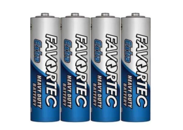 Eco Friendly Zinc Carbon Battery Heavy Duty  AA Batteries R6P  SUM3 1.5V