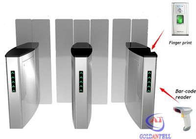 Controle de acesso do torniquete da porta de velocidade do sistema de Rfid para o metro da estrada de ferro do metro