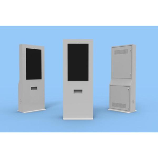 Urhealth 42 inch vertical lcd monitor outdoor kiosk with printer and outdoor vending machines for cinema