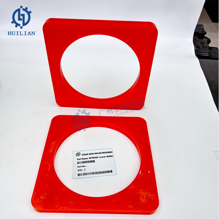 MTB285 Lower Damper B103430101270 Hydraulic Hammer Parts Hydraulic Breaker Side Buffer B103420101270 Damper PU Polyurethane