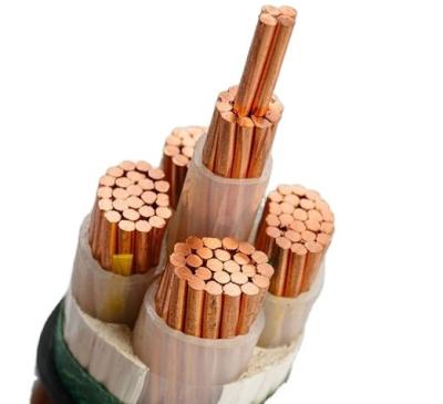 Underground 26/35KV Voltage 1.5-800mm2 5 Core Copper Conductor XLPE Insulated Cable
