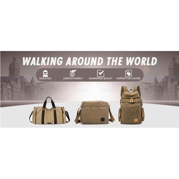 Short - Haul Fancy Women Travel Handbags With Printed Pattern