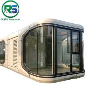 2023 Fabriqué sur mesure Design moderne Alliage d'aluminium Capsule Petite maison pour la vie Maisons préfabriquées Capsule Cabine Apple Cabin