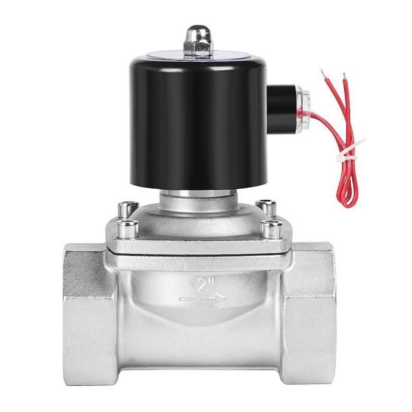 Modo de condução elétrica Pressão nominal Pn1,6 MPa Válvula solenoide normalmente fechada CF8