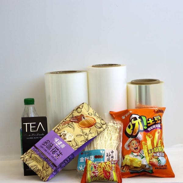 10/15/18/20/28 Microns BOPP Jumbo Roll Heat Sealable Film For Large Food Packaging