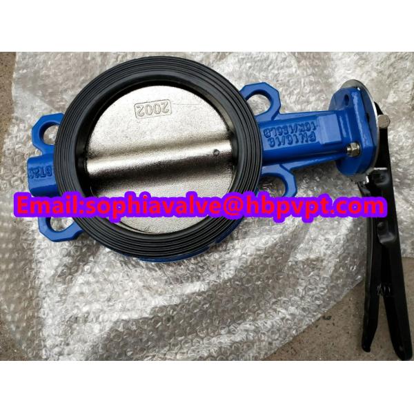 JIS 5K 10K cast iron butterfly valve made in China