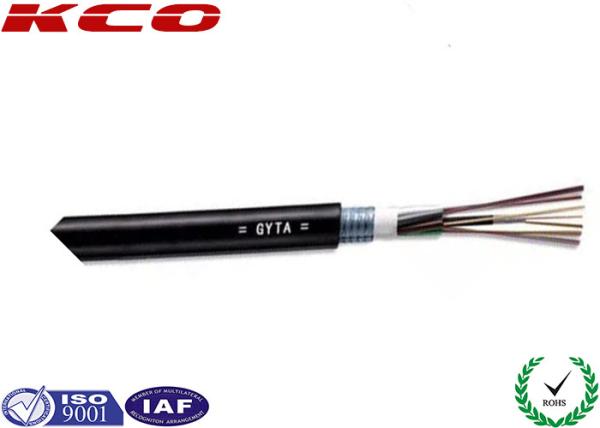 Moisture Resistant Fiber Optik Cable , Multimode Fiber Cable Aluminum Tape Layer