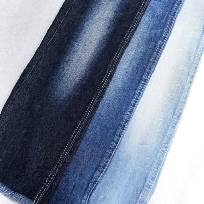170 cm de fils de coton Spandex bleu foncé en denim