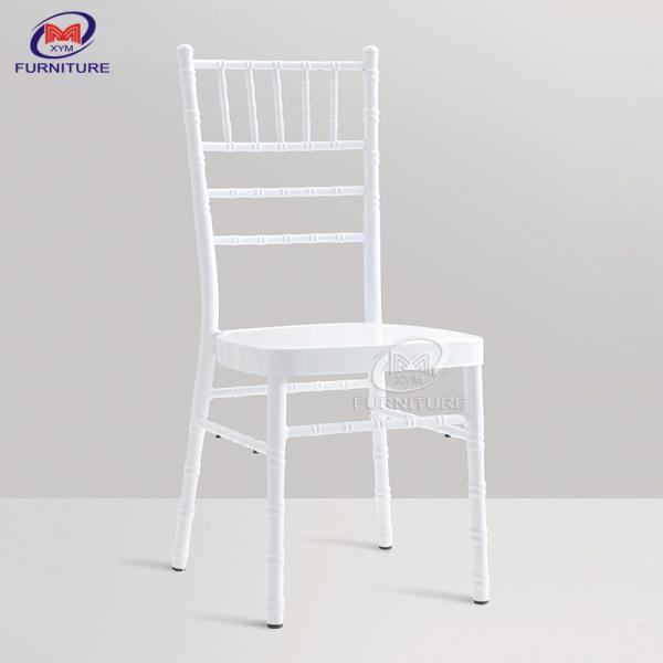 Stacking Design White Bamboo Chiavari Chair Use For Wedding Reception
