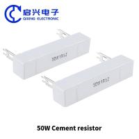 セメントレジスタ 5W 10W 20W 0.1/0.22/0.33/0.47/0.5/1/2/5/10K/10K 5%オーム