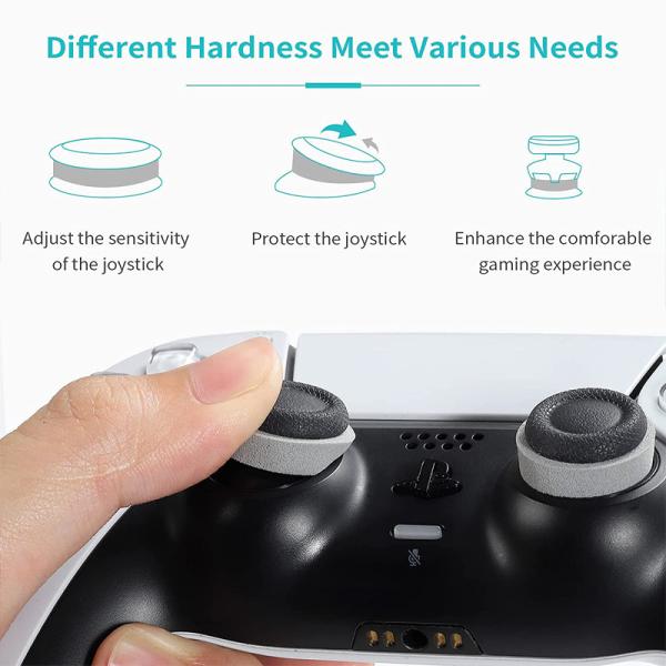 HOXC Ring Aim Assist Precision Target Protector Controller Rings Motion Control Compatible with PS4 PS5 Switch Pro Controller