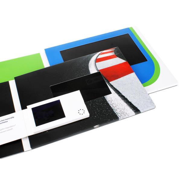 350gsm Coated Paper Digital Video Mail Card Including 8GB Internal Storage Optimized for Effective Client Engagement and Marketing