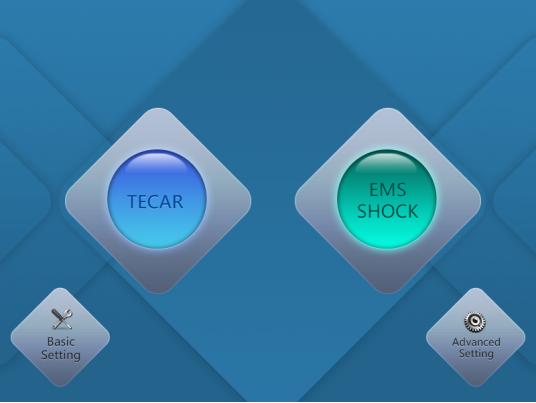 Acoustic Electric Tecar ShockWave Diathermy Machine Muscle Stimulation