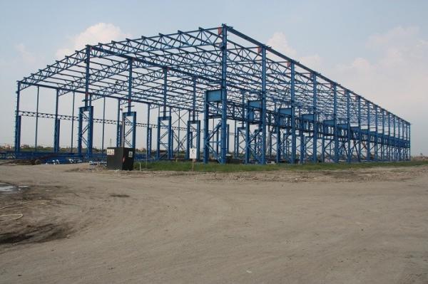 Construção da construção de aço da oficina do período maior de padrão de ISO