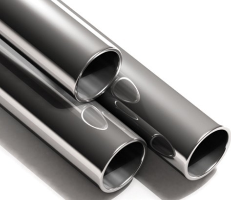 Tubo soldado de aço inoxidável 25mm de cinco estrelas, seção oca circular ASTM ASME