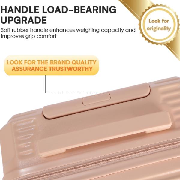 Valise de voyage multifonctionnelle à la mode, de bonne qualité, pratique pour les voyages, valise en aluminium de 26 pouces