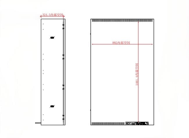 65 Inch Transparent Exhibition Display Cabinet for Immersive Exhibit Presentation and Viewing