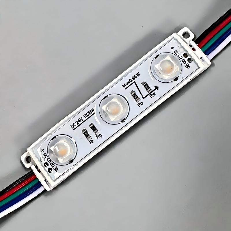 Low Voltage RGBW LED Backlight Module 0.96W IP68 165 Degree For Letter Projects