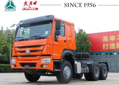 Caminhão trator HOWO 6X4 com motor Euro II de 420 Hp à direita para a África