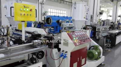 Máquina plástica da extrusão do perfil do motor de C.A. para a luz do tubo do diodo emissor de luz a rendimento elevado