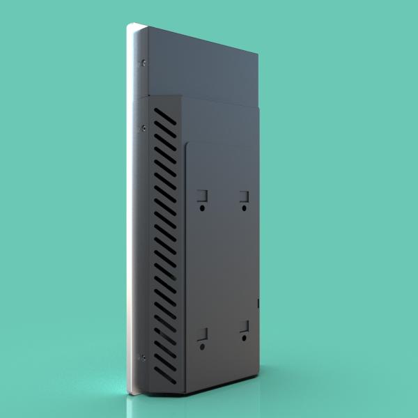 JP1111 Vertical Wall-Mounted Finger Vein & Face Recognition Visual Intercom Access Control Terminal 10.1-inch HD Display