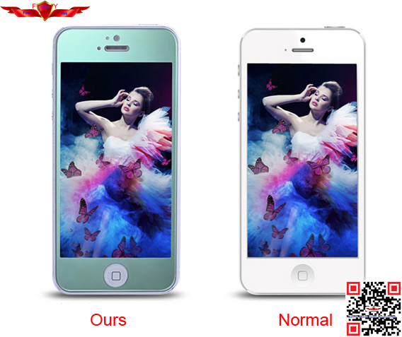 Import Germany AGC Glass 9H 0.5MM HD Tempered Glass Screen Protector For Iphone 5/5C/5S