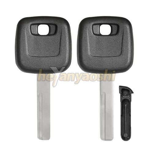 Sliding Chip Holder Volvo Transponder Key Shell Uncut HU56R Key Blank