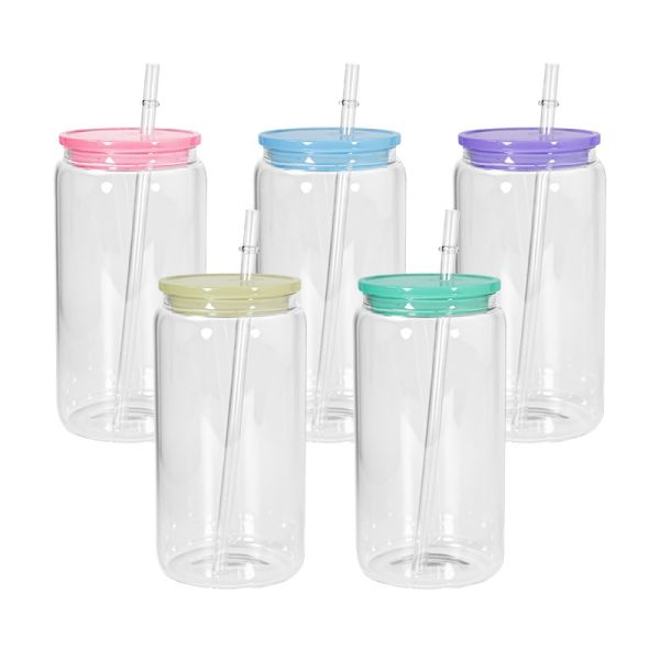 12oz 16oz Clear Borosilicate Glass Coffee Glass Cup Drinkware Beer Cup Shaped