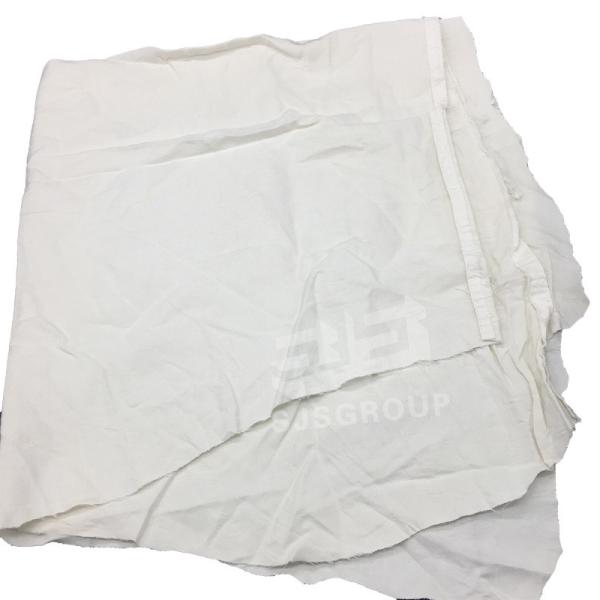 Standard Size White Sheeting Wipers Industrial Rag Used Bed Sheets Rags Wiping White Cotton Rags for Cleaning